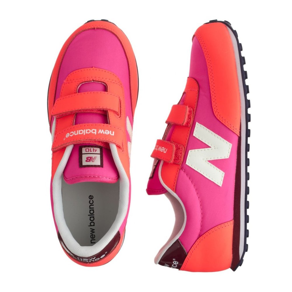 Girls Sneakers - Crewcuts New Balance - Velcro